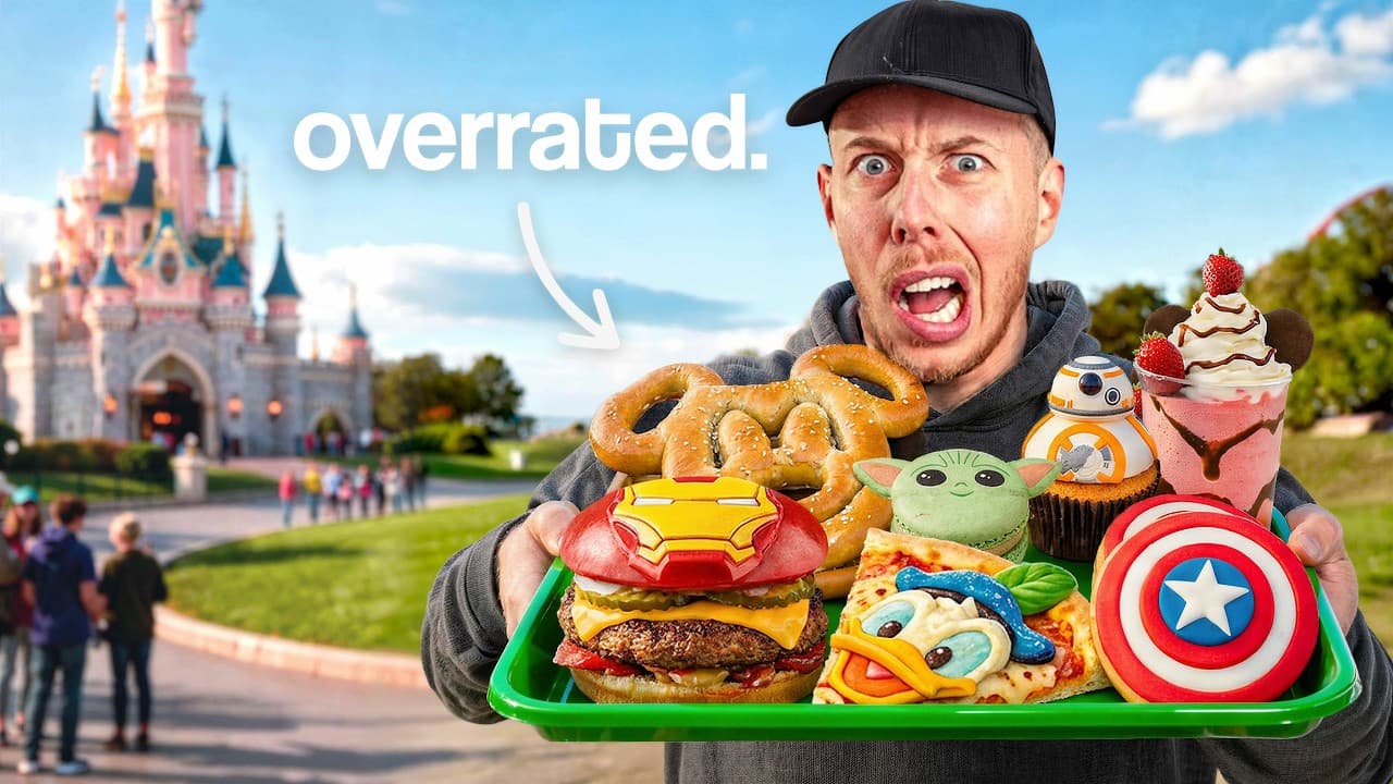 I Tried Every Food at Disneyland — Food mealtime video